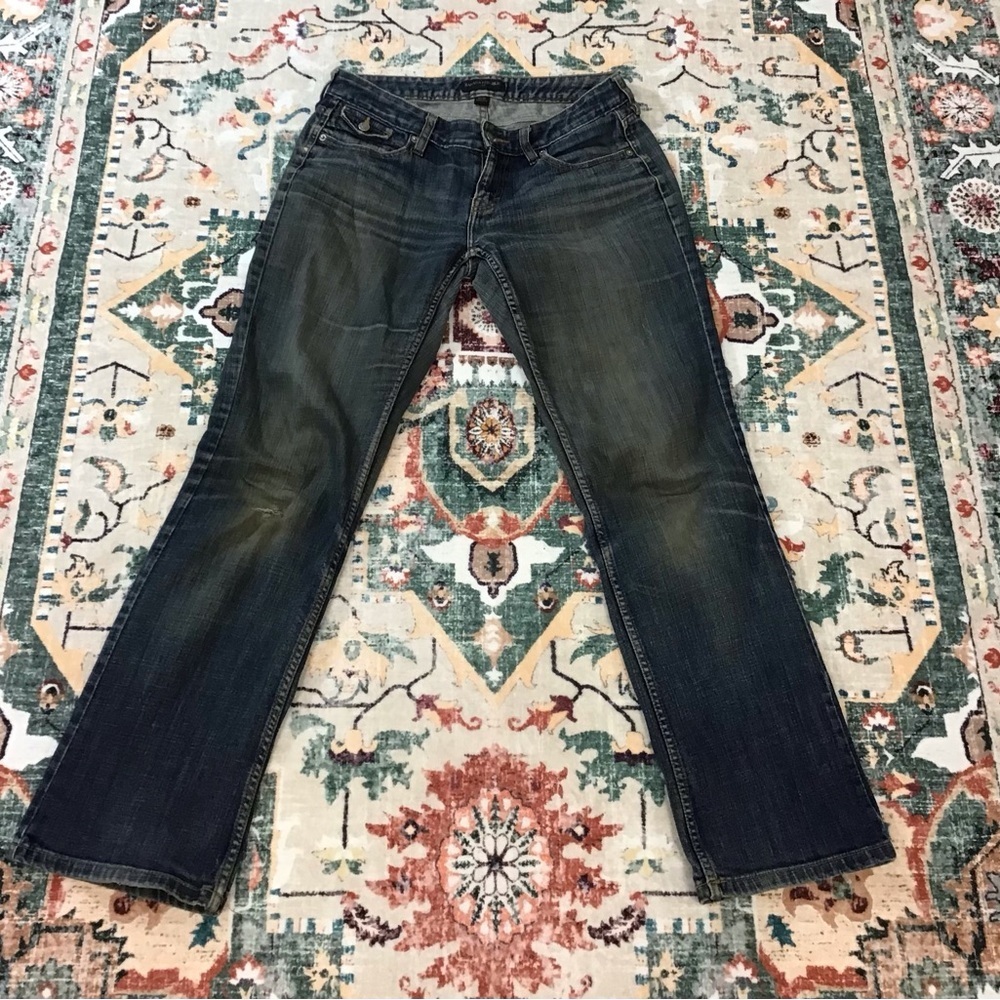 Banana Republic and Distressed/Grunge Blue Denim Jeans
